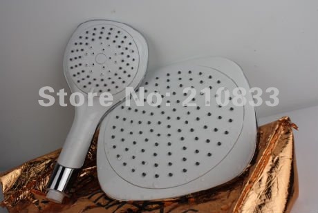 Bathroom Shower Fixtures on Chrome Plastic Hand Shower  8  Head Shower For Bath Shower Faucets