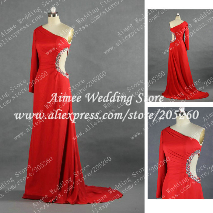 ... Designer-One-Long-Sleeve-Red-Chiffon-Evening-Gown-Celebrity-Dress.jpg