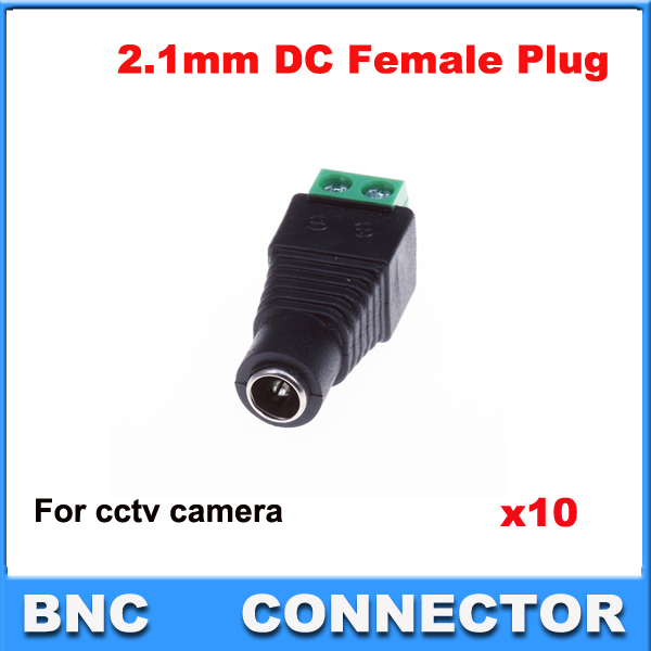 Купить 10pcs/lot cctv bnc разъем dc питания разъем девушки для ...