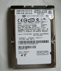 Original & new Travelstar 5K160 HTS541616J9SA00 (0A28844) 160GB 5400 RPM 8MB Cache 2.5" SATA 1.5Gb/s Notebook Hard Drive(China (Mainland))