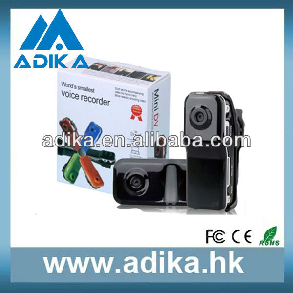 Free Shipping Mini DV High Definition Video Camera Webcam Function DVR Sports Video Camera ADK-MD80A(China (Mainland))