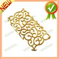Gold Palace Flower Hollow Out Electroplating Hard Case Cover for iPhone 4 4G 4S, Free Shipping, Mini Order 1 pcs