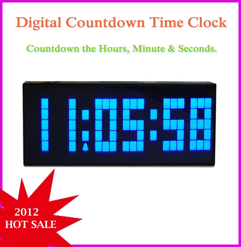 Large Digital Countdown Timer Clock For Games ,Activites. Welcome wholesale and Retail!