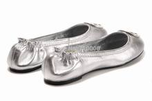 Famous brand TO woman dancing shoes Genuine sheepskin Ladies Ballet Flat Shoes free shipping