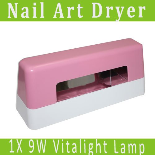 Free shipping Nail Art Dryer Curing Lamp Light / nail polish dryer