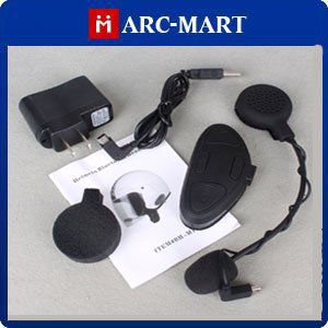 Interphone Motorcycle Helmet Intercom Bluetooth A2DP Handfree Profile Headset # ST128(China (Mainland))