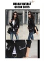 Wholesale - NEW Free Shipping Women's Clothing Fashion Cotton Slim buttons decorative suit coat jacket T63562