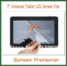 10pcs 7 inch Universal Clear LCD Screen Protector Protective Film NOT Full Screen Size 155x92mm for