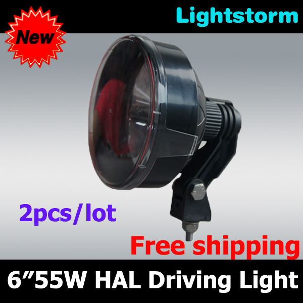 ATV lamp,2pcs/lot!150mm,6 inch 100w halogen offroad lamp.High Quality&Super Bright 4WD SUV driving lamp.Free Shipping by EMS!(China (Mainland))