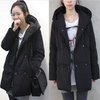 TJ98066 Red women elegant winter coats
