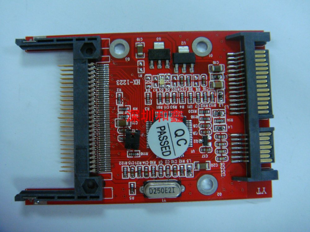 Купить CF compact flash тип i / ii к sataпоследовательный адаптер в