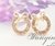 high quality romantic ear rings /ear nail /stud earrings with heart type
