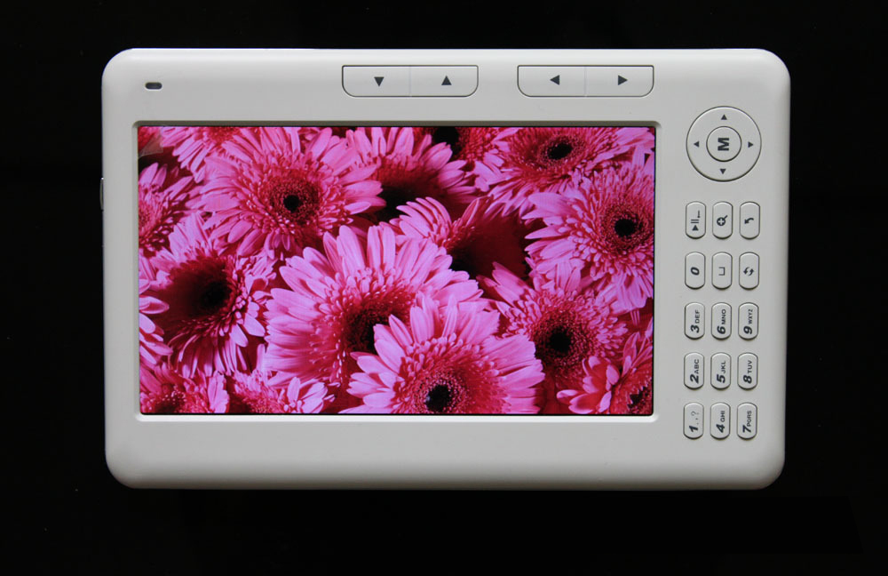 1PCS Free Shipping 7 inch Colorful Screen 720P Ebook Reader MP3 Video Player 4GB Ebook Reader
