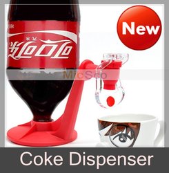Coke Dispenser Party Drinking Soda Dispense Gadget Fridge Fizz Saver Dispenser Water Machine, 4pcs/lot, Free shipping(China (Mainland))