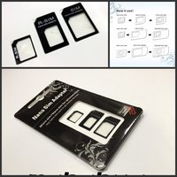 Standard Card Adaptors Adapter for Apple iPhone 5 4S free shipping