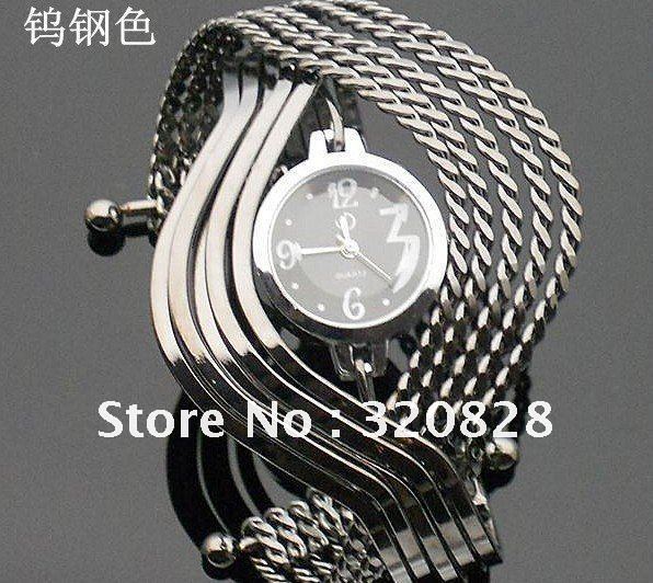 New arrival Hot Top selling items hot style wholesale Jewelry Bangle bracelet wrist fashion watch Women