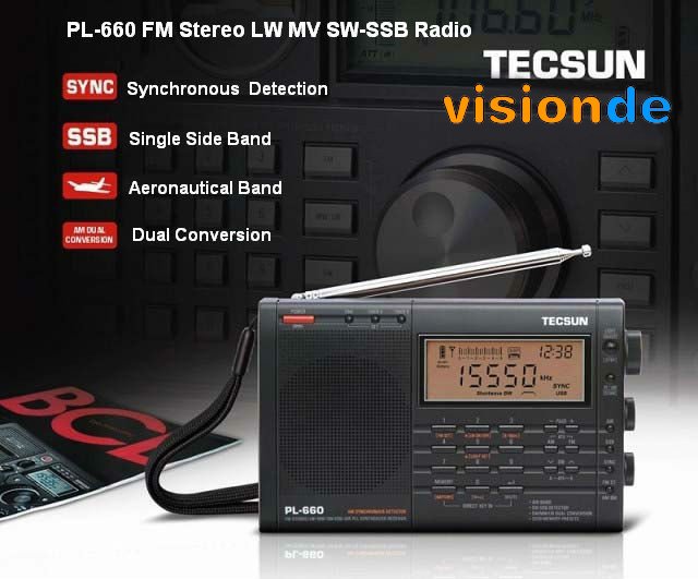 Dhl Tecsun Pl Fm Radhio Lw Mv Sw