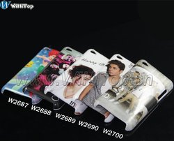 Justin Bieber&One Direction Case for iPod itouch 4 (10PCS/lot)(China (Mainland))