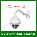 MINI 4 Inch 540TVL 10X 3.8-38mm CCTV Outdoor PTZ Surveillance Dome Security Camera DHL free shipping