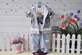 Retail, 2012 Autumn & Winter Boy Bear Suit (Jacket+shirt+Pant)  Sets,Color Gray, Free shipping