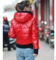 High Quality Dot Fashion All-match Hooded Female Down Coat Winter Women 2#