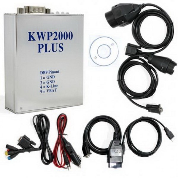 Hot Sale KWP 2000 ECU Plus Flasher Chip Turning Tool OBDII Interface---4pcs/lot DHL Free Shipping(China (Mainland))