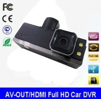 New HD 1080P Car dvr black box vedio camera recorder without gps logger gs2000 L  in stock