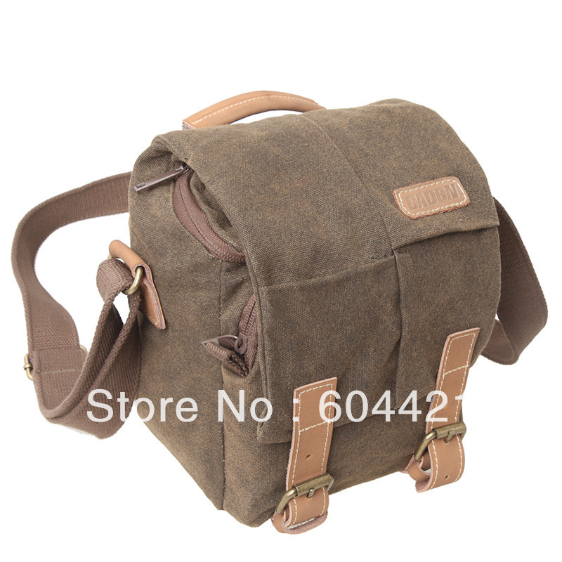2013 NEW fashionable 1200D Canvas Water-resistance Camera Shoulder Bag with large capacity for DSLR CAMERA and camcorder(China (Mainland))