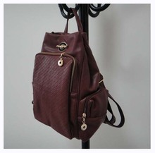 Hot 2012 sale fashion Backpacks material PU size 37 x 35cm 4 different colors packing 1pcs