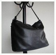 most popular handbag Size 38 x 27cm PU Rhinestone 3 different colors shoulder straps promation for