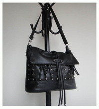 most popular handbag Size 38 x 27cm PU Rhinestone 3 different colors shoulder straps promation for