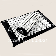 Wholesale&Retail Shakti Mat Bed Nails Massager Mat//Pilates Mat/Yoga Mats/acupressure With Pillow Black Chirstmas Gift