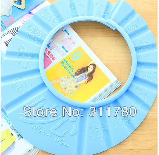Kung fu panda heart baby shampoo cap children shampoo cap children's bath cap baby shower cap adjustable thickening fufu(China (Mainland))