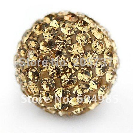 Aliexpress Wholesale 10Pcs Lot DIY 10mm Rhinestone Pave Disco ball Crystal beads for Bracelet necklace Free