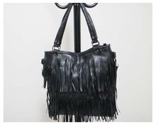 wholesale popular ladys bag,Leisure bags,Size:32 x 24cm,material:PU,4 different colors(black),packing:1pcs/opp bag,Free shipping