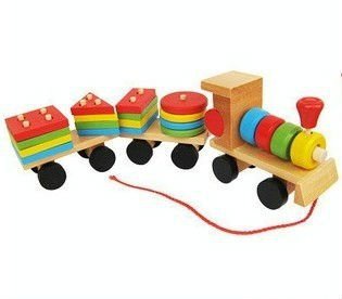 Wooden Toy Trains