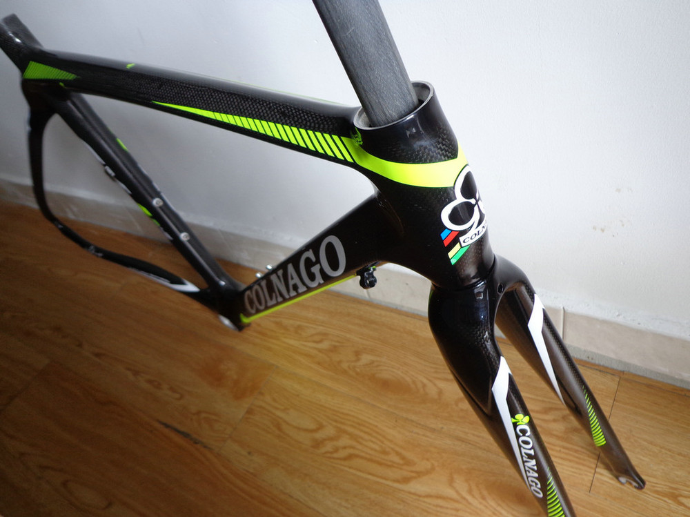 Free shipping,Colnago cx1 Full carbon race bike/bicycle frameset 56cm ,cycling frame and fork(China (Mainland))