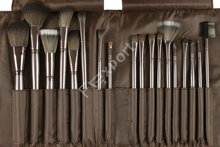 Good Quality 18 Pcs Makeup Kit Professional Brush Set with Leather Bag 1006