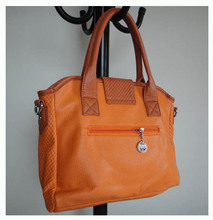 stylish handbag Size 33 x 25cm PU Rhinestone 3 different colors orange two function Free shipping