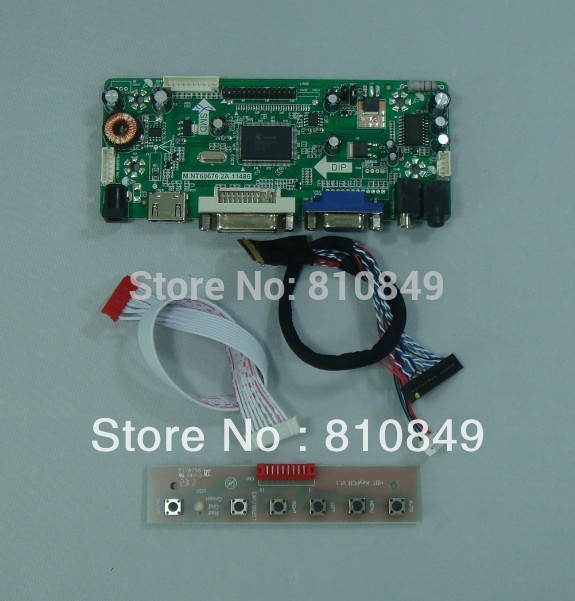 Купить HDMI, vga, dvi + звуковой платы lcd контроллер для 15.6 ...