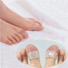 Free Shipping Magnetic Silicon Foot Massage Toe Ring Weight Loss Slimming Beauty Health 1pair 2pieces