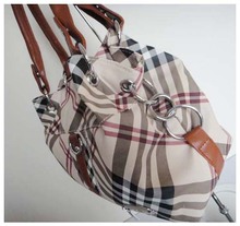 ladies handbag A065 khaki designer bag Material PU Size 33 x 27cm two different colors khaki