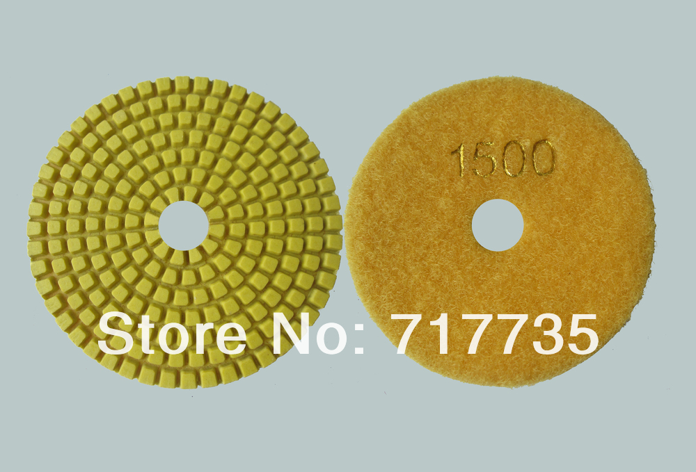 Flexible angle grinder diamonds wet polishing pads for granite and marble,diamond polish pads(China (Mainland))