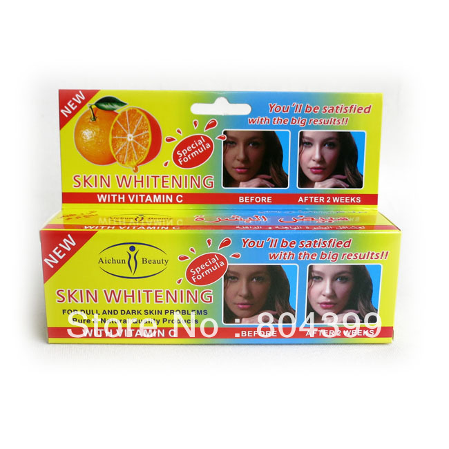 Skin whitening for dull and dark skin pure and natural with vitamin C 