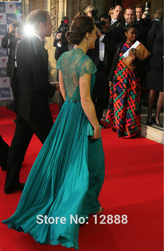 ... Evening Dresses Kate Middleton in London Olympic Gala Celebrity Gown