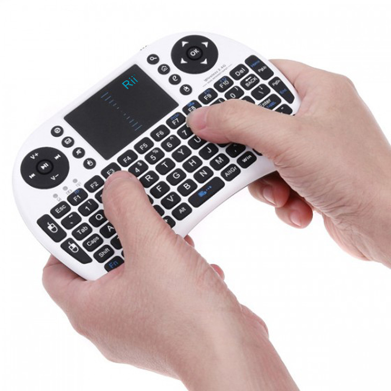 2.4G Rii Mini i8 Wireless Keyboard with Touchpad for PC Pad Google Andriod TV Box Computer & Laptop Accessories C1331 Free Ship(China (Mainland))