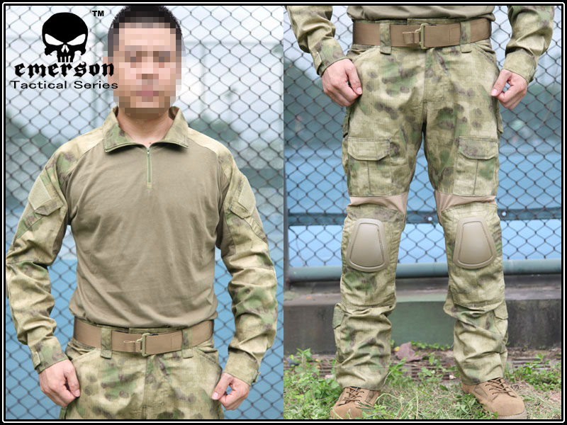 ... uniform shirt & Pants & knee pads Military Army uniform MultiCam suit ... uniform shirt & Pants & knee pads Military Army uniform MultiCam suit