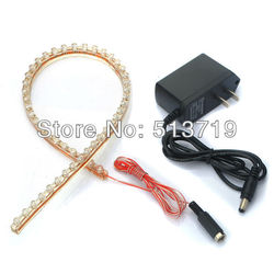 Free shipping white Bar Light Lamp & Power aquarium Fish Tank 48 smd(China (Mainland))