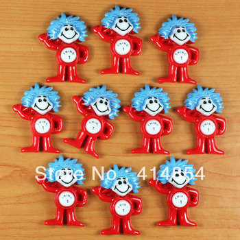 Wholesale Bulk Lot 50 pcs Cute Thing One 1 Resin Cabochons Flatbacks Flat Back Scrapbooking Hair Bow Center Crafts Making #th1