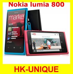 Nokia Lumia 800 original unlocked 3G GSM mobile phone WIFI GPS 8MP Windows Mobile OS smartphone free shipping(China (Mainland))
